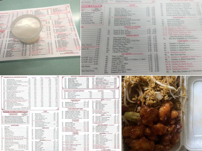 General Tso's Menu