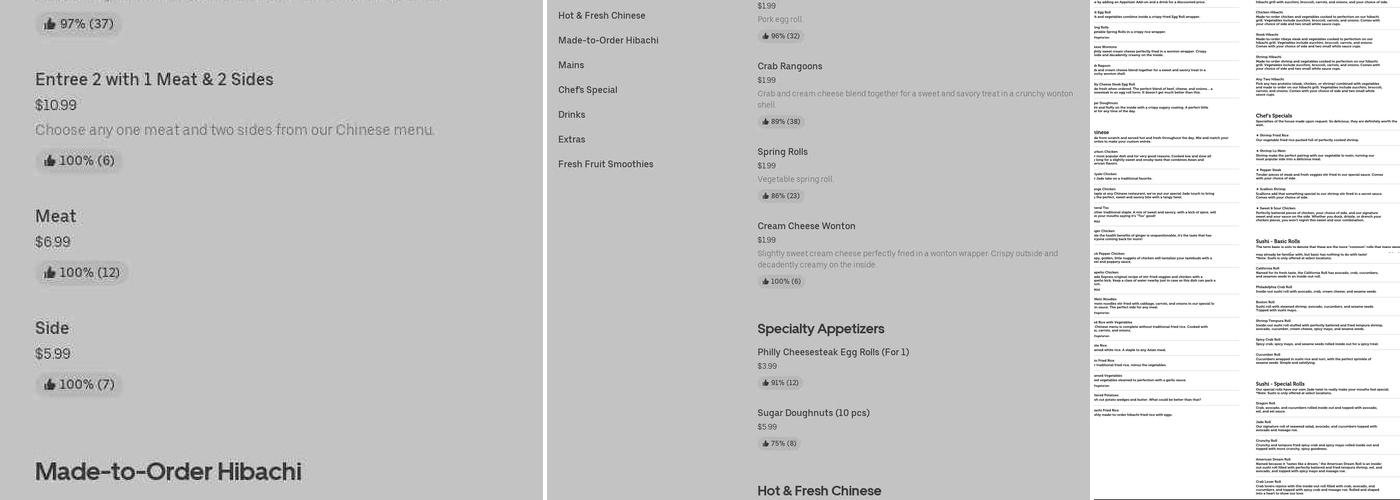 Jade Express - Gastonia Menu