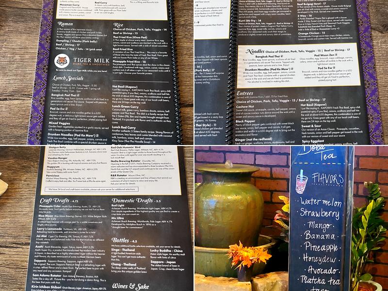 Nai Thai 2 Menu