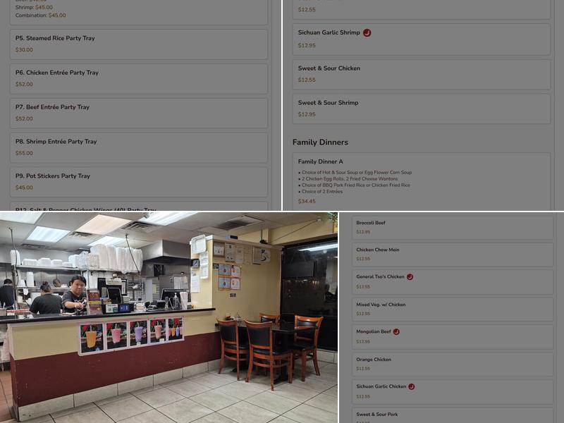 Gourmet China II Menu