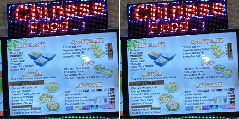 Ruby Thai Kitchen Menu