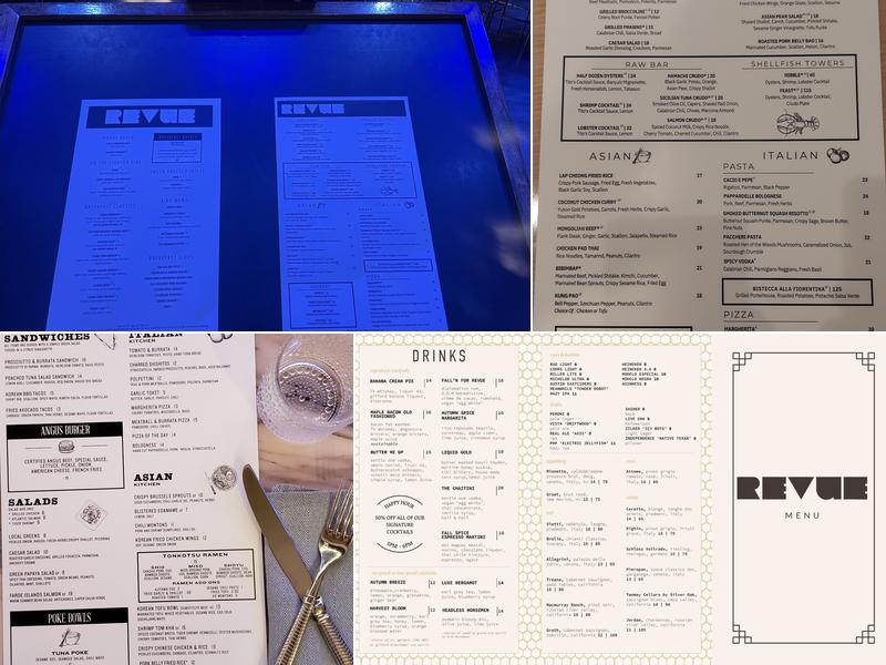 Revue Menu