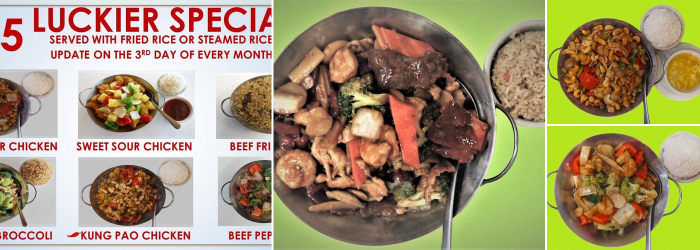 Luckier Chinese restaurant in mesquite