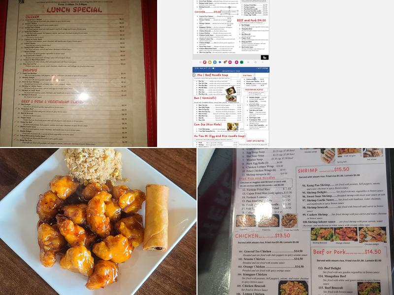 Ruby Garden Georgetown Menu