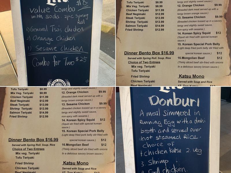 Flame Mountain BBQ Menu