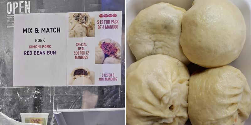 House of Mandoo Menu