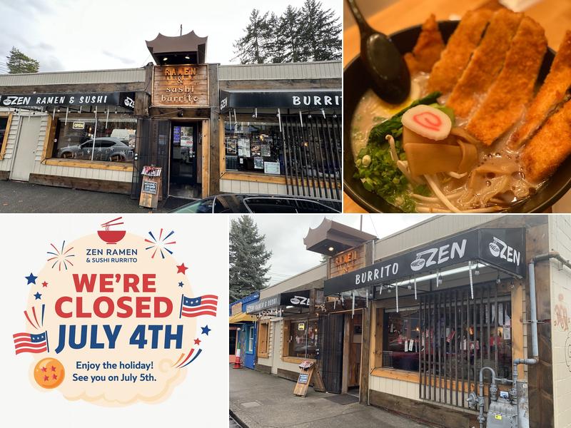 Zen Ramen & Sushi Burrito