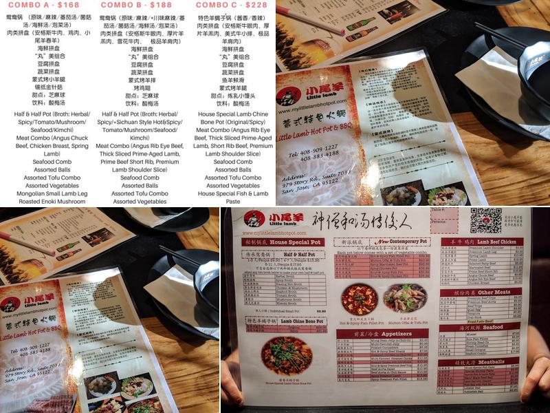 Little Lamb Hot Pot & BBQ Menu