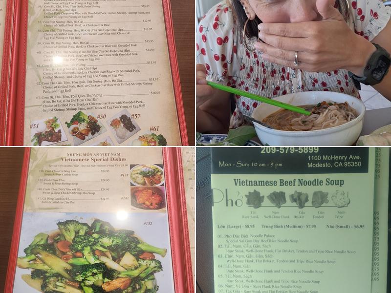Pho Bac Noodle Palace Menu
