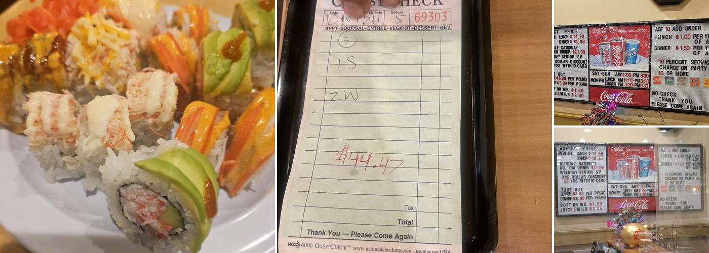 Four Seasons Buffet Menu