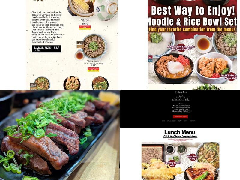 Meiji Seimen Costa Mesa Menu