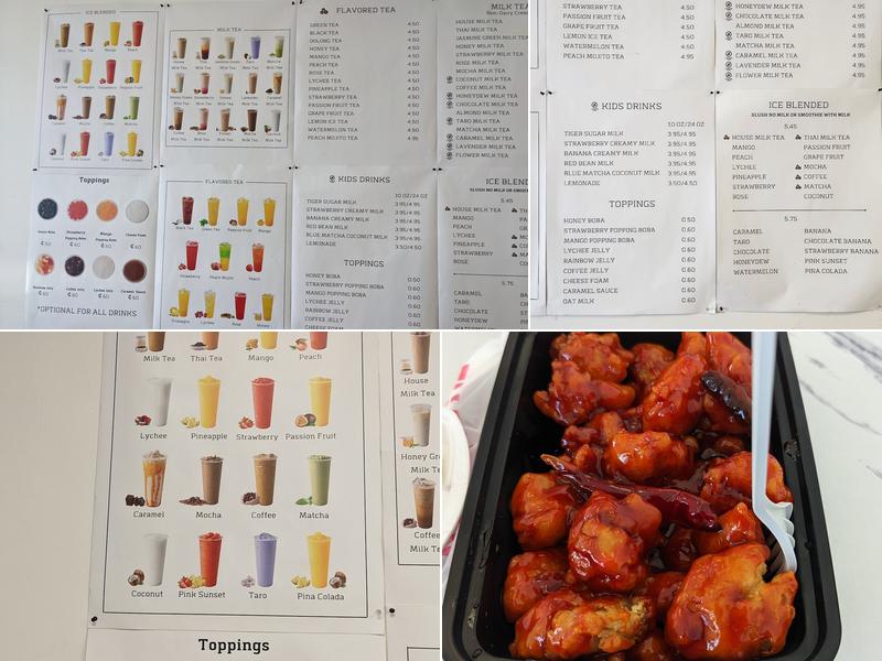 FavoriTea | BobaWok Menu