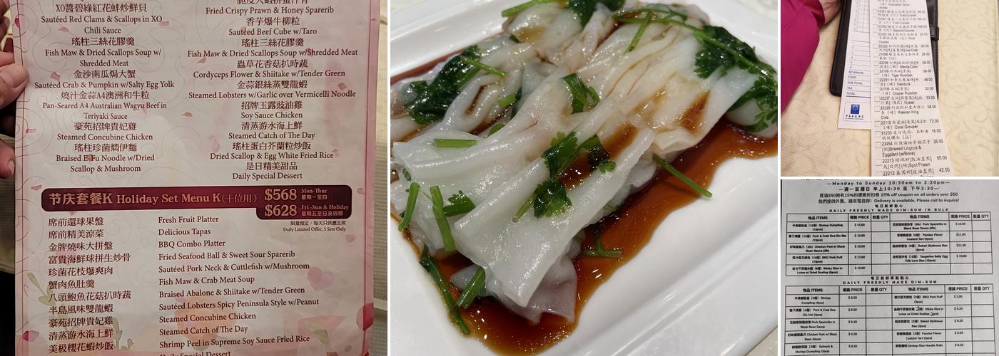 H. L. Peninsula Restaurant Menu