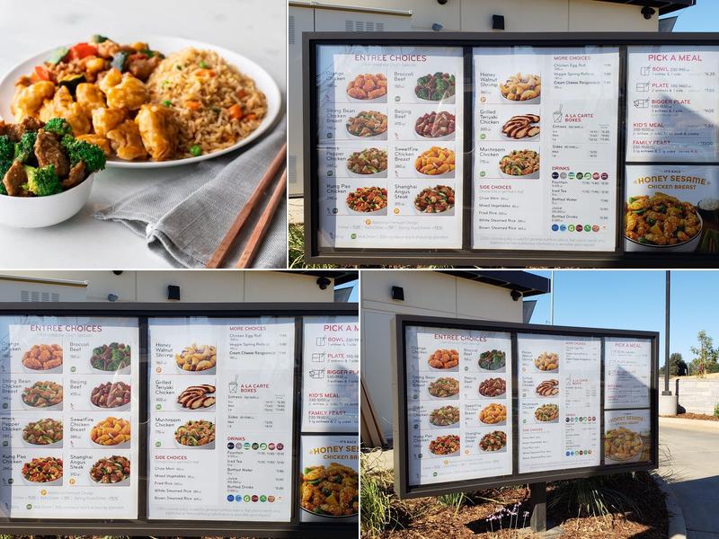 Panda Express Menu
