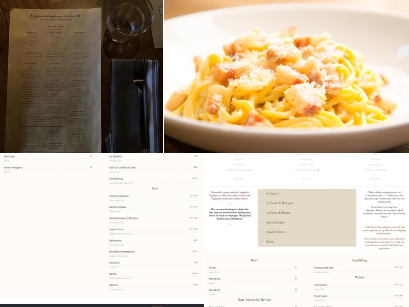 UOVO | Santa Monica Menu