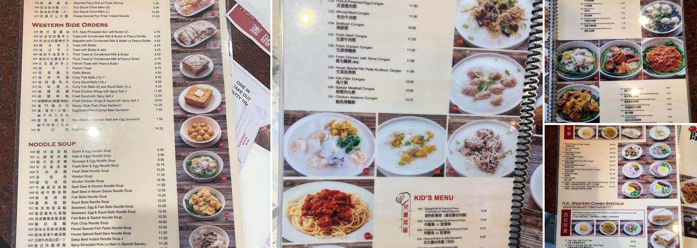 Delicious Food Corner Menu