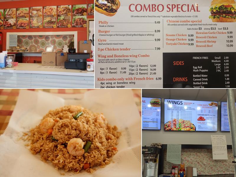 Wings & Philly Menu