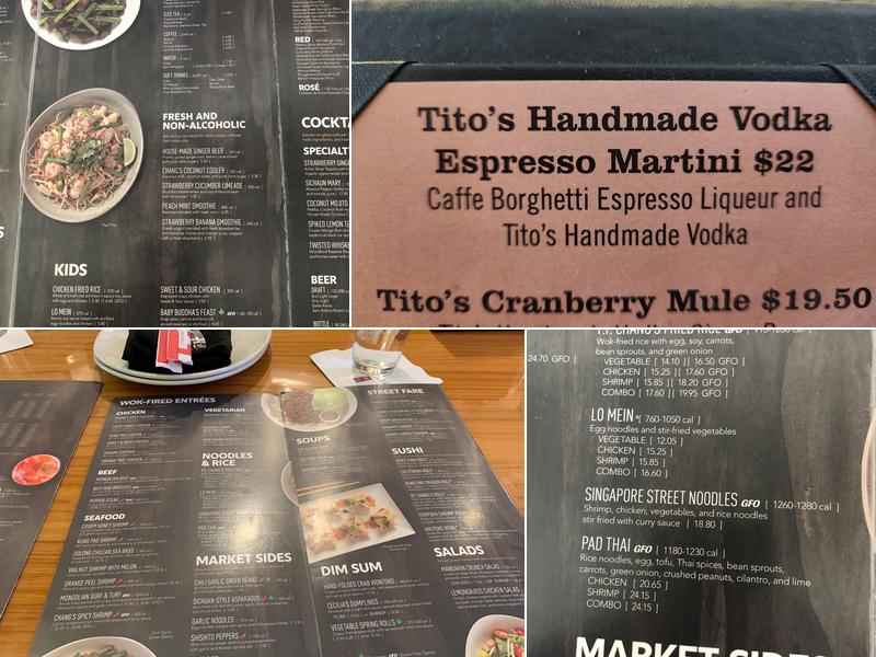P.F. Chang’s Menu