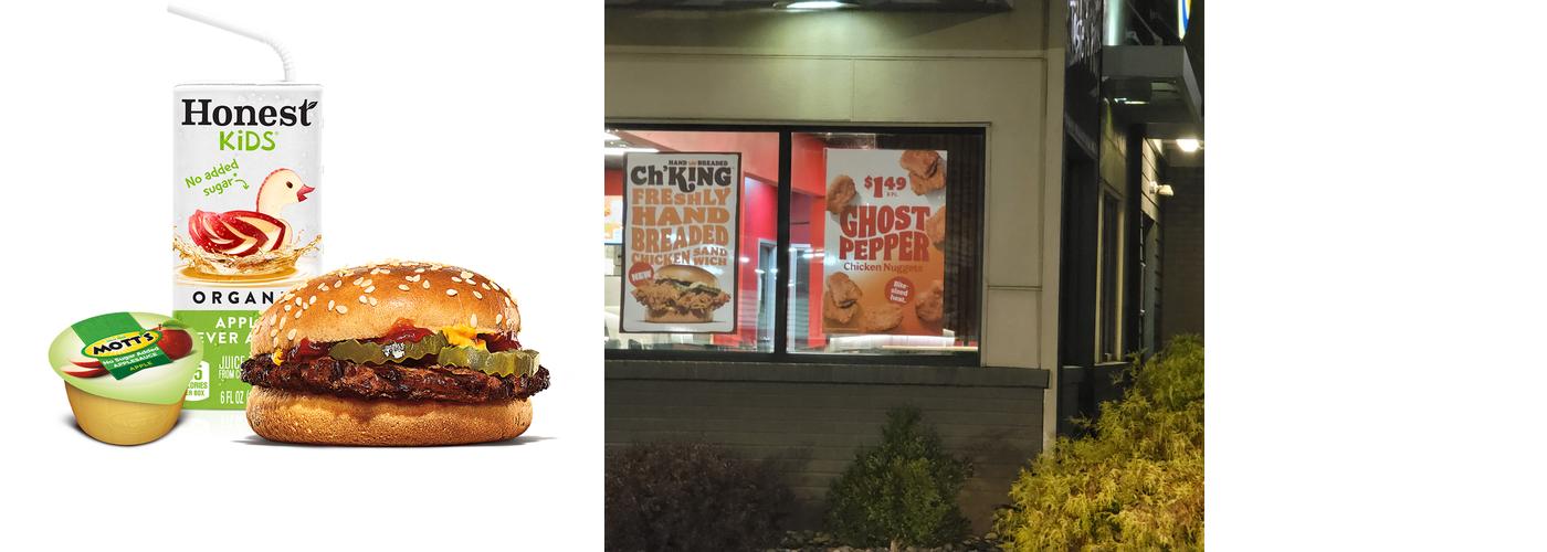 Burger King Menu