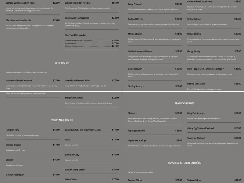 Karma Menu