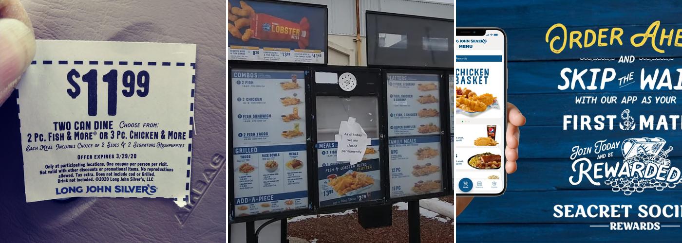 Long John Silver's Menu