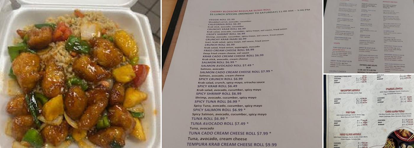 Orient House Chinese & Sushi Menu