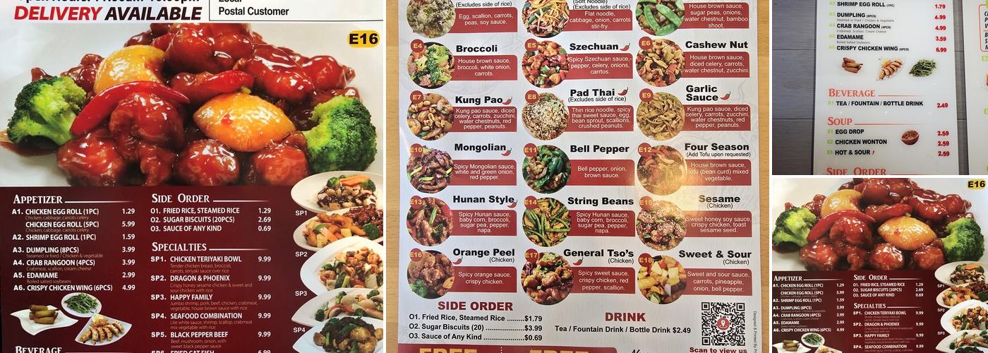 Rice Xpress Menu
