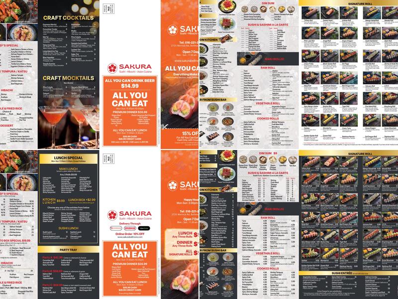 Sakura Menu