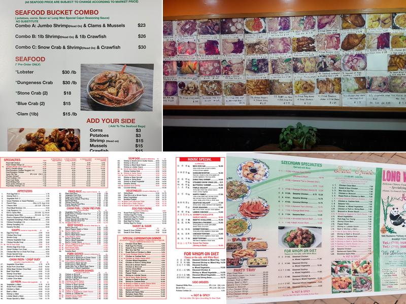 Long Won Menu