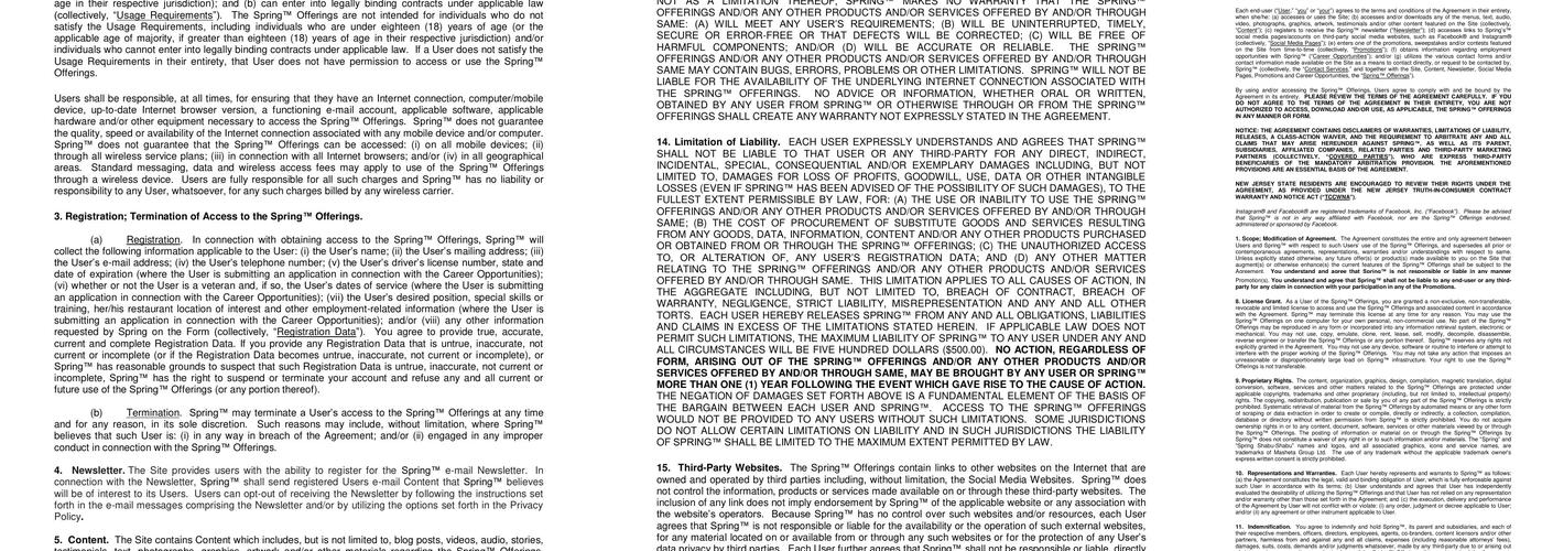 Spring Shabu-Shabu Menu