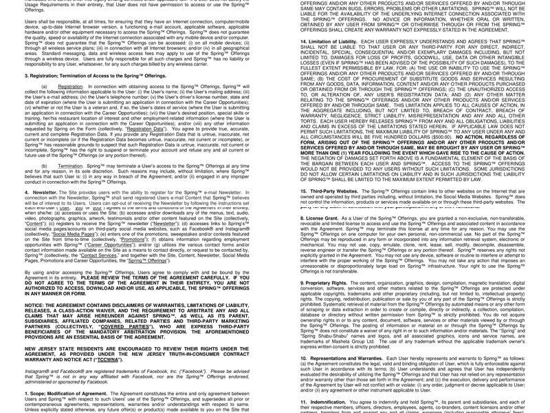 Spring Shabu-Shabu Menu