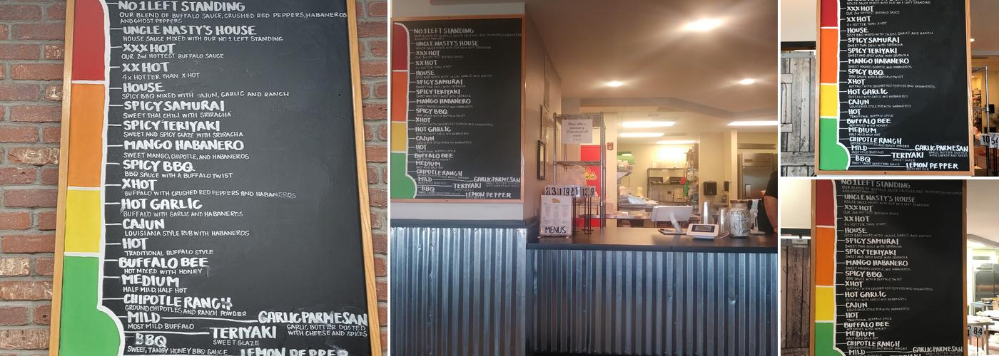 CD's Wings - Westminster Menu