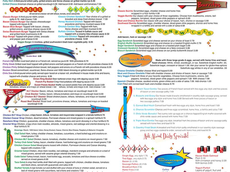 Yvonne's Cafe & Catering Menu