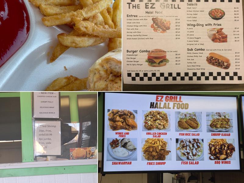 Ez Grill Halal Food Menu