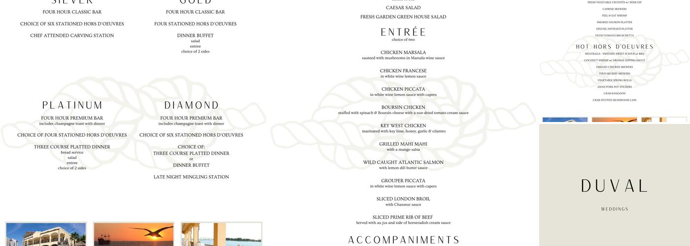 505 At The Edge Menu