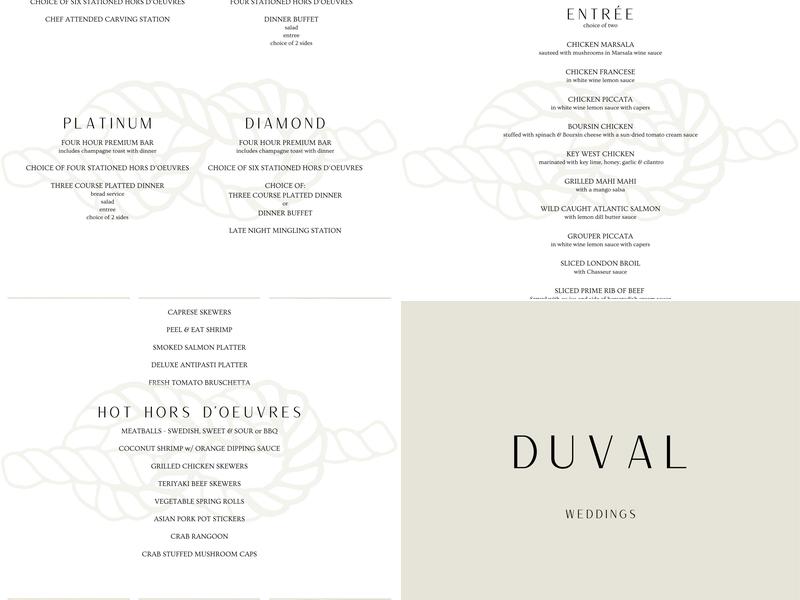 505 At The Edge Menu