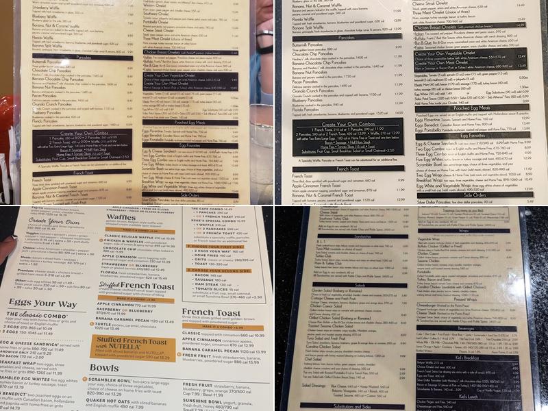 Keke's Breakfast Cafe Menu