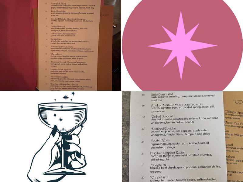 The Antler Room Menu