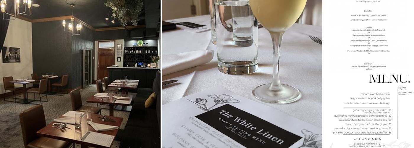 The White Linen Menu