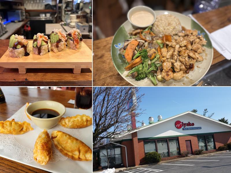 Miyako Japanese Hibachi Steak, Seafood & Sushi bar 1005 W Patrick St, Frederick