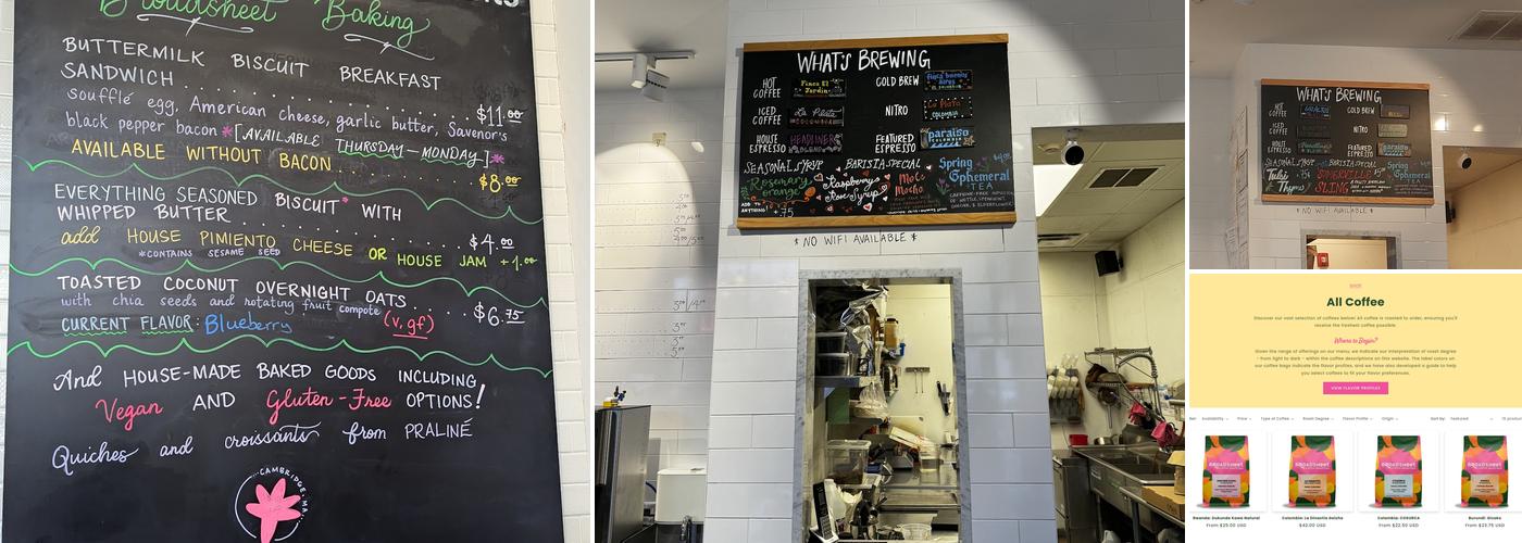 Broadsheet Coffee Roasters Menu