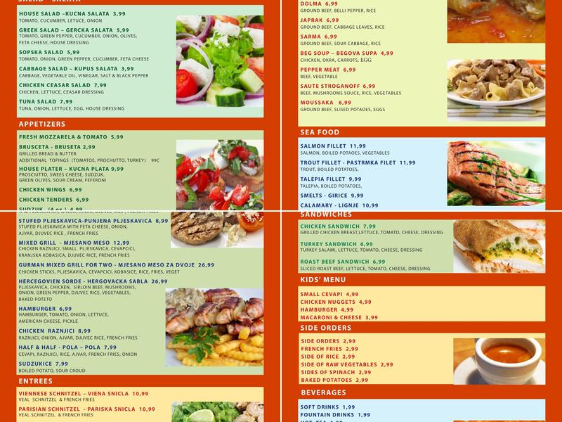 Al-Bo’s Menu