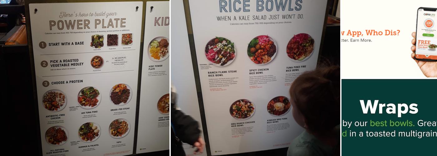 CoreLife Eatery Menu