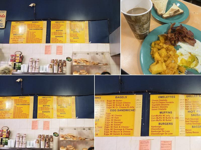 Reben Luncheonette Menu