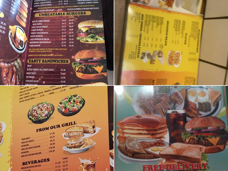 Cosmo's Menu