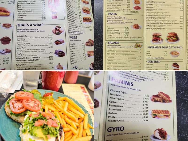 Lulu's Coffee Shop Menu