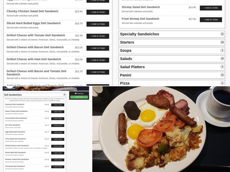 Michael's Restaurant Menu