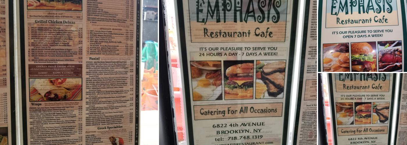 Emphasis Menu