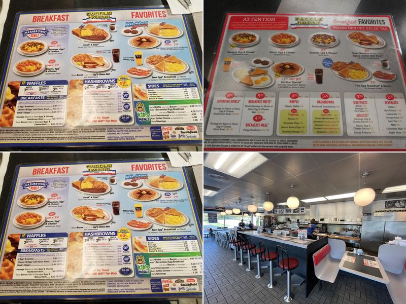 Waffle House Menu