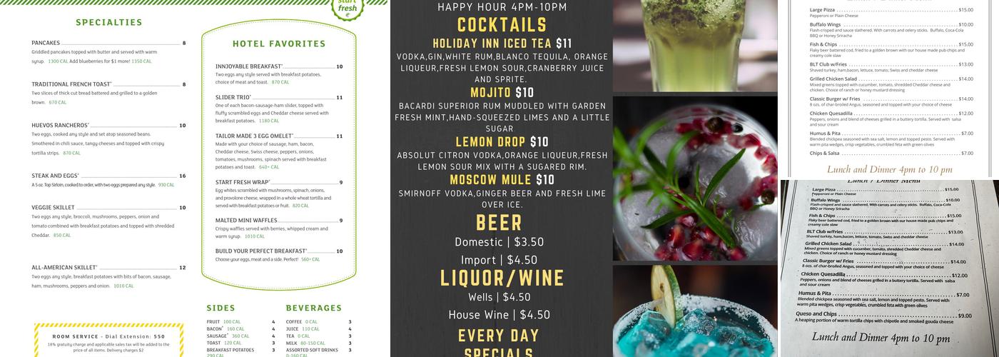 Windows on the River Menu